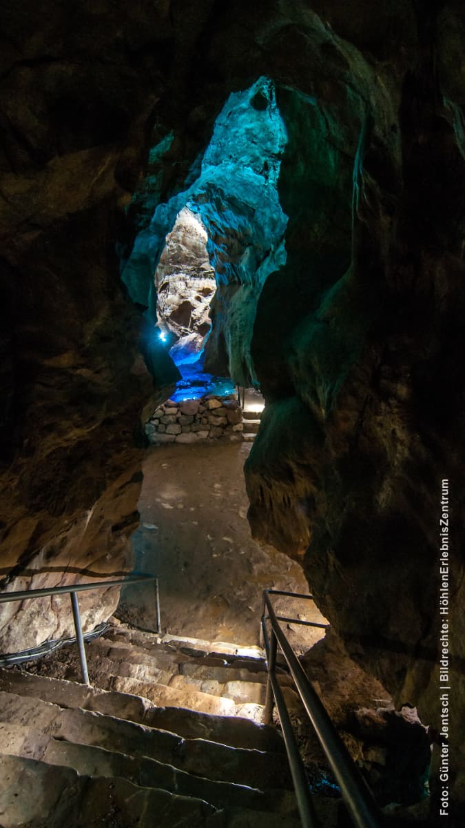 Фото: Сталактитовая пещера Иберг, Iberger Tropfsteinhöhle