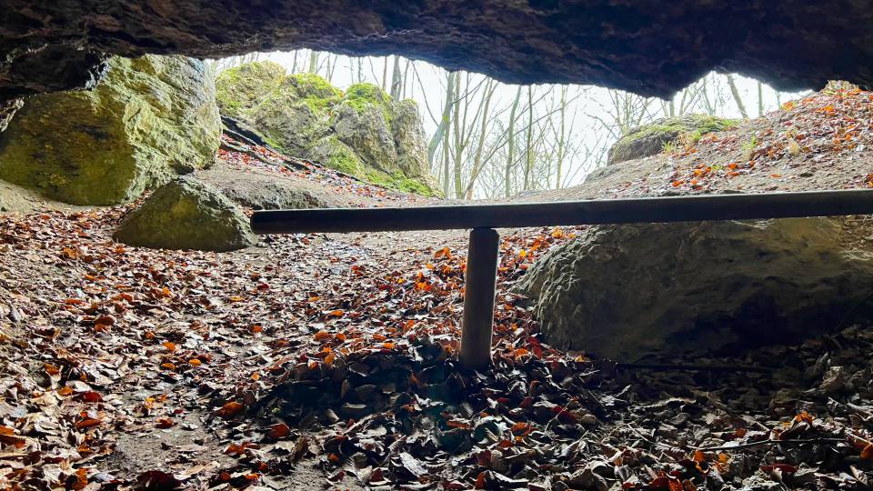 Фото: Пещера Йетте, Jettenhöhle, вид из пещеры