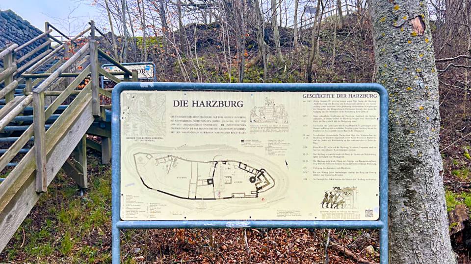 Фото: Руины замка Бад-Гарцбург, Bad Harzburg