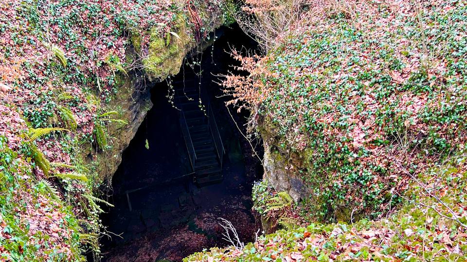 Фото: Пещера Единорога, вид сверху, Einhornhöhle