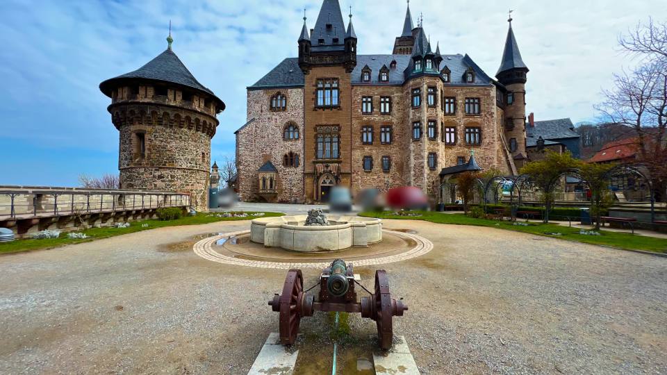 Фото: Замок Вернигероде, в котором проводятся экскурсии для туристов